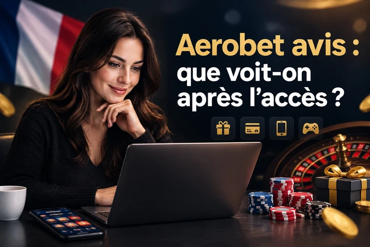 Aerobet avis : que voit-on après l’accès ?