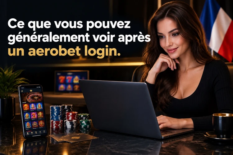 Ce que vous pouvez généralement voir après un aerobet login