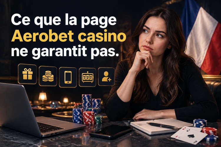 Ce que la page Aerobet casino ne garantit pas