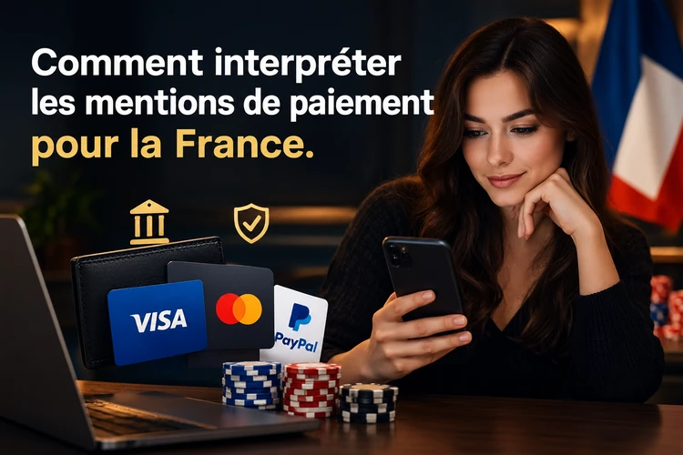 Comment interpréter les mentions de paiement pour la France